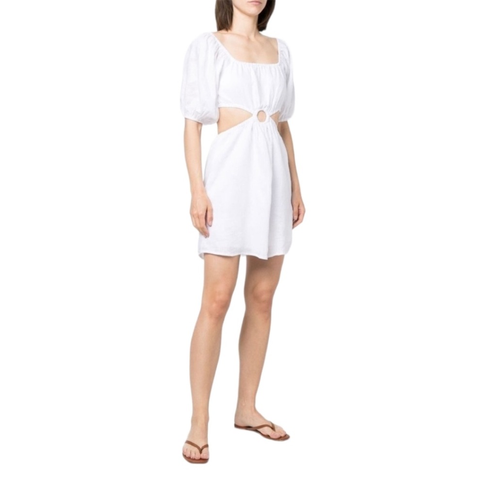 FAITHFULL THE BRAND Almero Mini Linen Dress US2/Aus6/XS